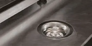 Schmutzfangwanne Alu
