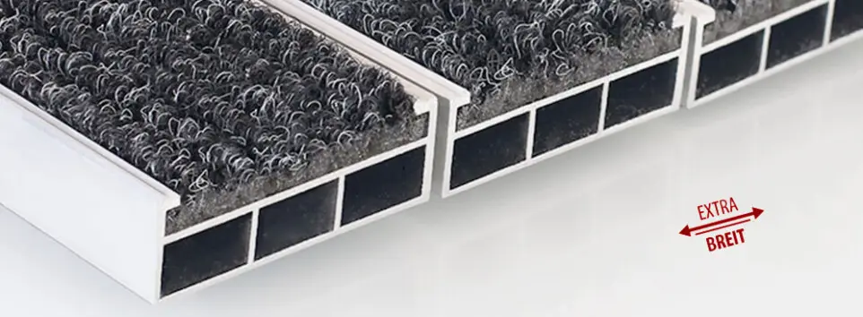 Aluprofilmatte Rips